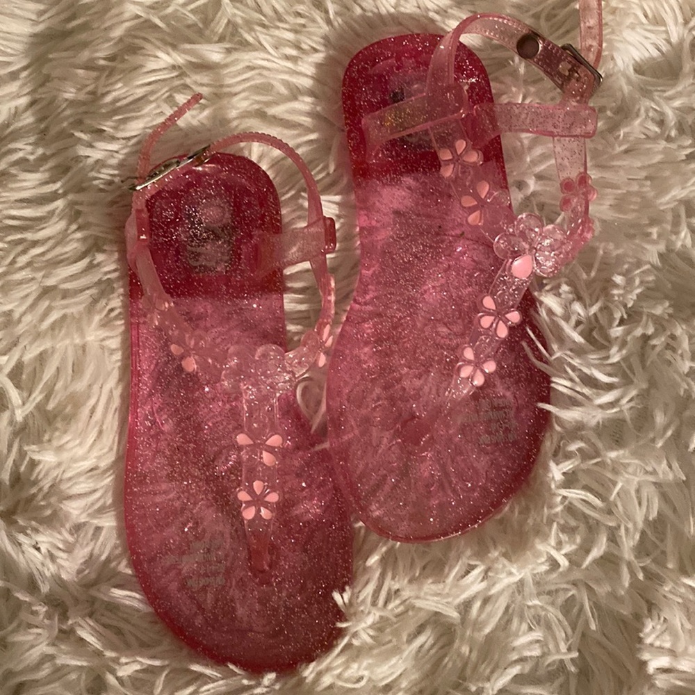 Pink Light Up Girl Sandals SZ10